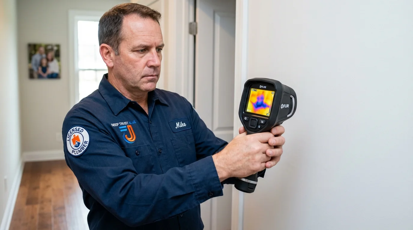 Thermal imaging leak detection by Johns Plumbing LLC in Bayard